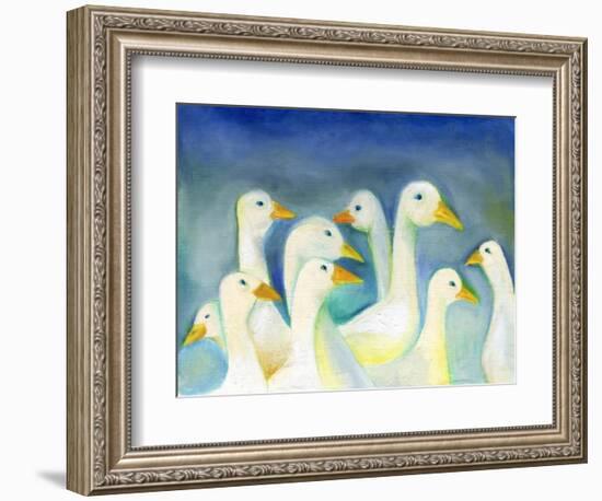 Gaggle, 2012-Nancy Moniz-Framed Giclee Print