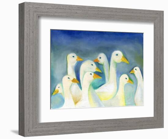 Gaggle, 2012-Nancy Moniz-Framed Giclee Print