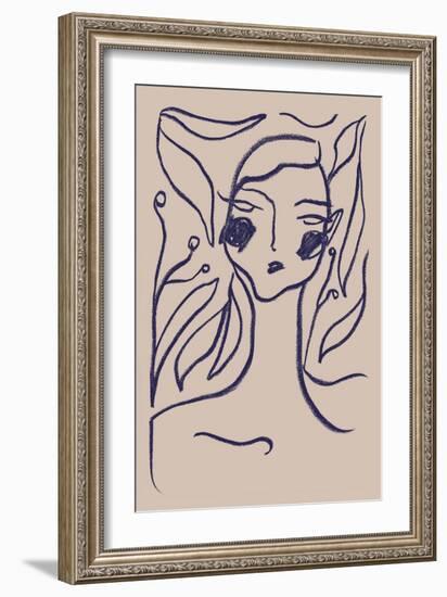 Gaia Blue-1x Studio-Framed Giclee Print