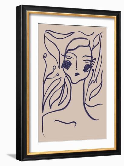 Gaia Blue-1x Studio-Framed Giclee Print