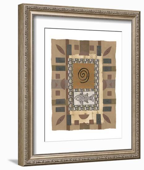 Gaia I-P^G^ Gravele-Framed Art Print