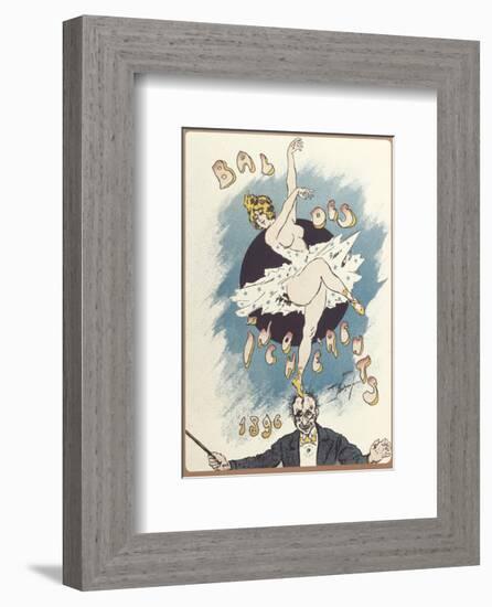 Gaiety Girls, Bal Des Incoherents-The Vintage Collection-Framed Premium Giclee Print