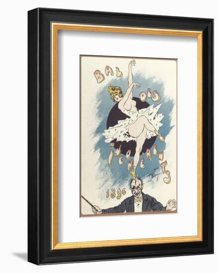 Gaiety Girls, Bal Des Incoherents-The Vintage Collection-Framed Premium Giclee Print