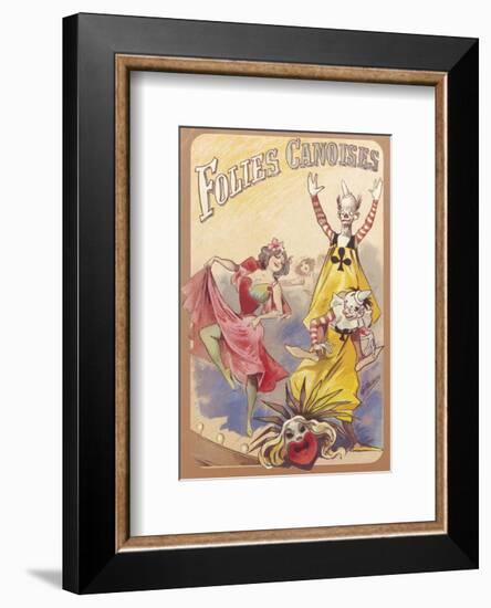 Gaiety Girls, Folies Canoises-The Vintage Collection-Framed Premium Giclee Print