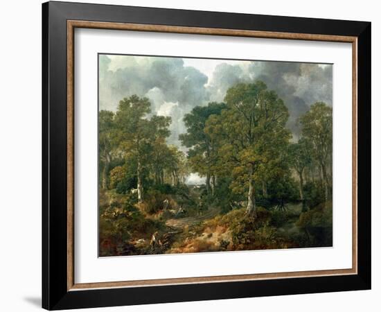 Gainsborough's Forest ("Cornard Wood"), circa 1748-Thomas Gainsborough-Framed Giclee Print