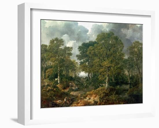 Gainsborough's Forest ("Cornard Wood"), circa 1748-Thomas Gainsborough-Framed Giclee Print