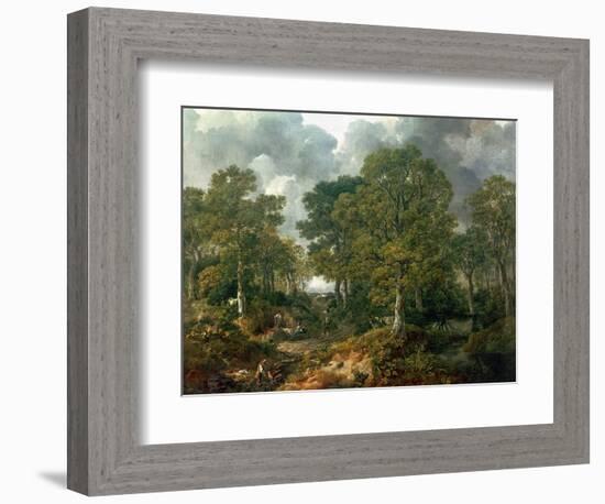 Gainsborough's Forest ("Cornard Wood"), circa 1748-Thomas Gainsborough-Framed Giclee Print