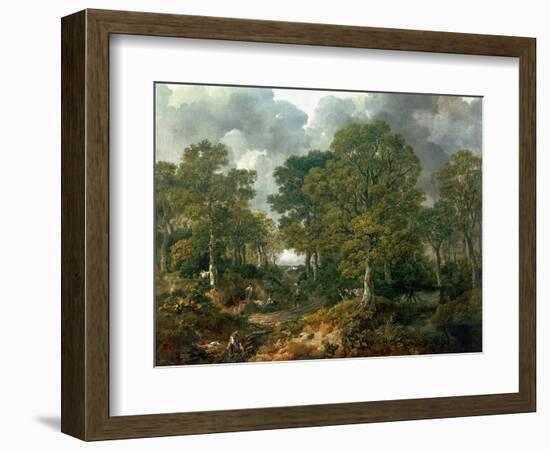 Gainsborough's Forest ("Cornard Wood"), circa 1748-Thomas Gainsborough-Framed Giclee Print