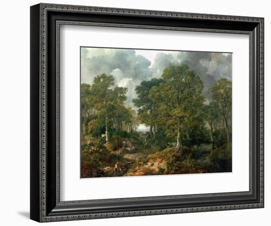 Gainsborough's Forest ("Cornard Wood"), circa 1748-Thomas Gainsborough-Framed Giclee Print