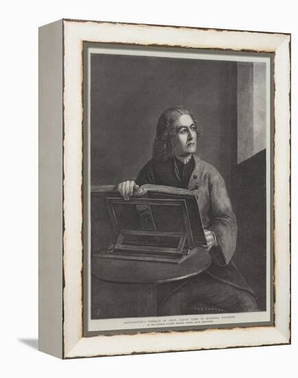 Gainsborough's Portrait of Orpin-Thomas Gainsborough-Framed Premier Image Canvas