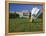 Gaint Shuttlecock Sculpture in Front of a Museum, Nelson Atkins Museum of Art, Kansas City-null-Framed Premier Image Canvas