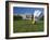 Gaint Shuttlecock Sculpture in Front of a Museum, Nelson Atkins Museum of Art, Kansas City-null-Framed Photographic Print