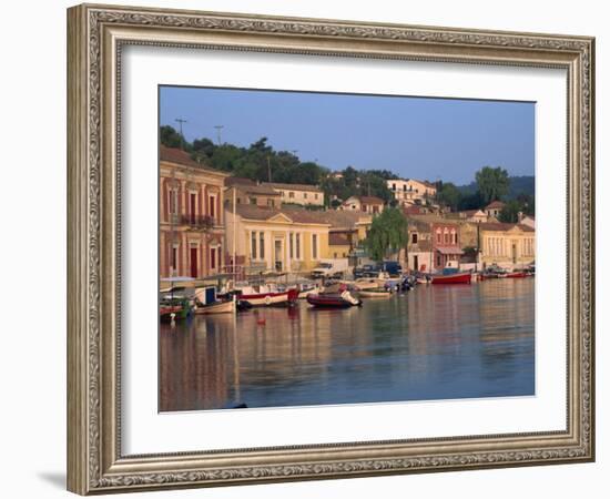 Gaios Harbour, Paxos, Greek Islands, Greece, Europe-Julia Bayne-Framed Photographic Print