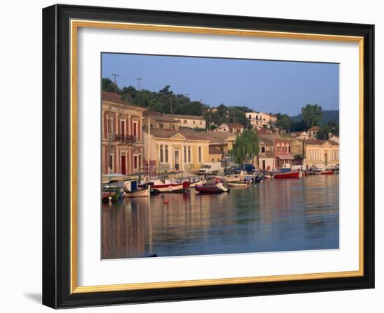 Gaios Harbour, Paxos, Greek Islands, Greece, Europe-Julia Bayne-Framed Photographic Print