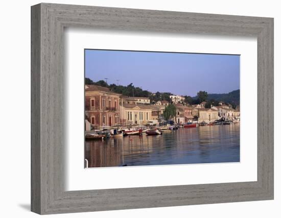 Gaios Harbour, Paxos, Ionian Islands, Greece-Julia Bayne-Framed Photographic Print