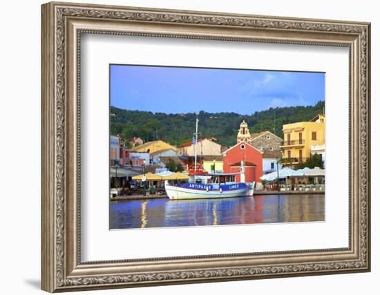 Gaios Harbour, Paxos, the Ionian Islands, Greek Islands, Greece, Europe-Neil Farrin-Framed Photographic Print