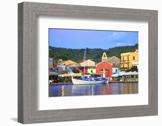 Gaios Harbour, Paxos, the Ionian Islands, Greek Islands, Greece, Europe-Neil Farrin-Framed Photographic Print