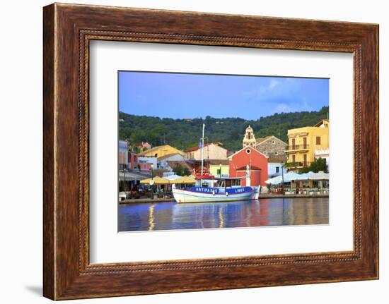 Gaios Harbour, Paxos, the Ionian Islands, Greek Islands, Greece, Europe-Neil Farrin-Framed Photographic Print