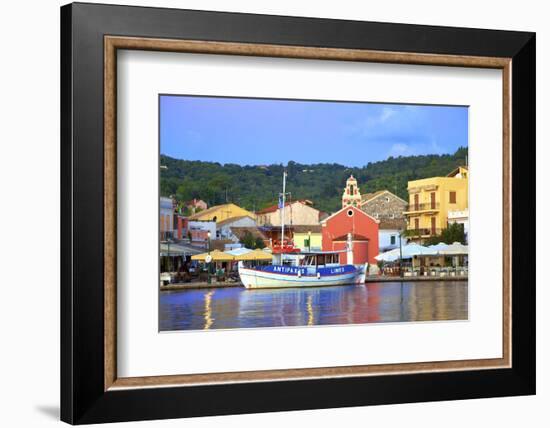 Gaios Harbour, Paxos, the Ionian Islands, Greek Islands, Greece, Europe-Neil Farrin-Framed Photographic Print