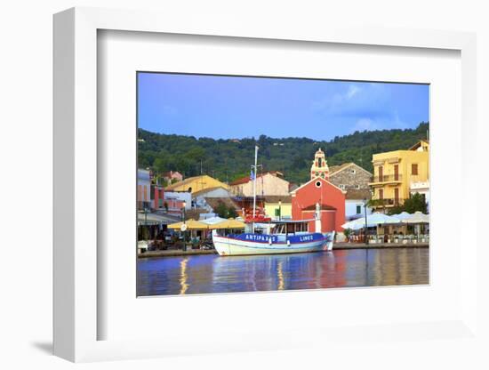 Gaios Harbour, Paxos, the Ionian Islands, Greek Islands, Greece, Europe-Neil Farrin-Framed Photographic Print