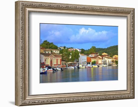 Gaios Harbour, Paxos, the Ionian Islands, Greek Islands, Greece, Europe-Neil Farrin-Framed Photographic Print