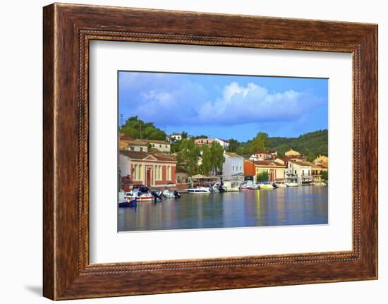 Gaios Harbour, Paxos, the Ionian Islands, Greek Islands, Greece, Europe-Neil Farrin-Framed Photographic Print