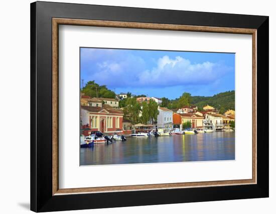 Gaios Harbour, Paxos, the Ionian Islands, Greek Islands, Greece, Europe-Neil Farrin-Framed Photographic Print