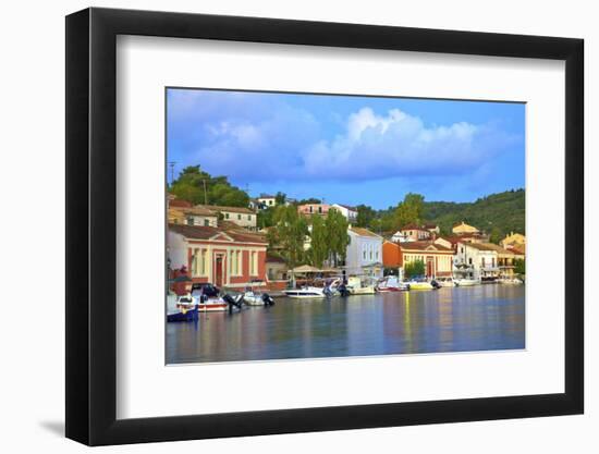 Gaios Harbour, Paxos, the Ionian Islands, Greek Islands, Greece, Europe-Neil Farrin-Framed Photographic Print