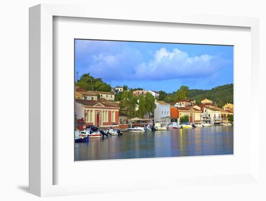 Gaios Harbour, Paxos, the Ionian Islands, Greek Islands, Greece, Europe-Neil Farrin-Framed Photographic Print