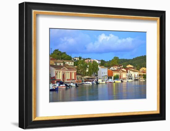 Gaios Harbour, Paxos, the Ionian Islands, Greek Islands, Greece, Europe-Neil Farrin-Framed Photographic Print