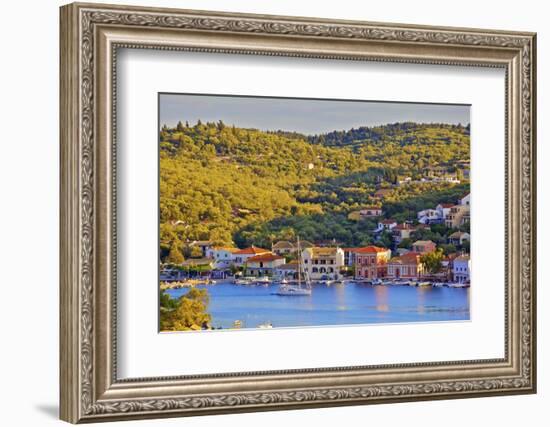 Gaios Harbour, Paxos, the Ionian Islands, Greek Islands, Greece, Europe-Neil Farrin-Framed Photographic Print