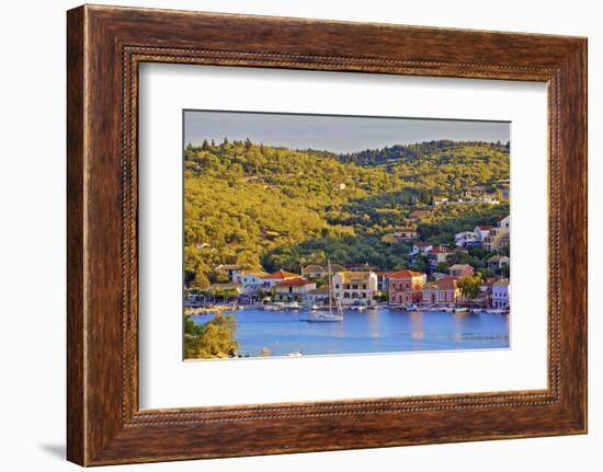 Gaios Harbour, Paxos, the Ionian Islands, Greek Islands, Greece, Europe-Neil Farrin-Framed Photographic Print