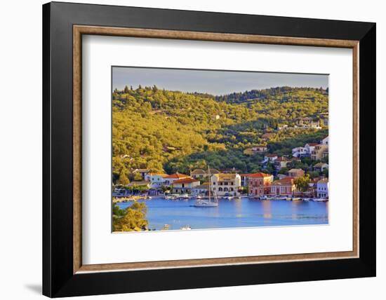 Gaios Harbour, Paxos, the Ionian Islands, Greek Islands, Greece, Europe-Neil Farrin-Framed Photographic Print