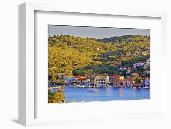 Gaios Harbour, Paxos, the Ionian Islands, Greek Islands, Greece, Europe-Neil Farrin-Framed Photographic Print