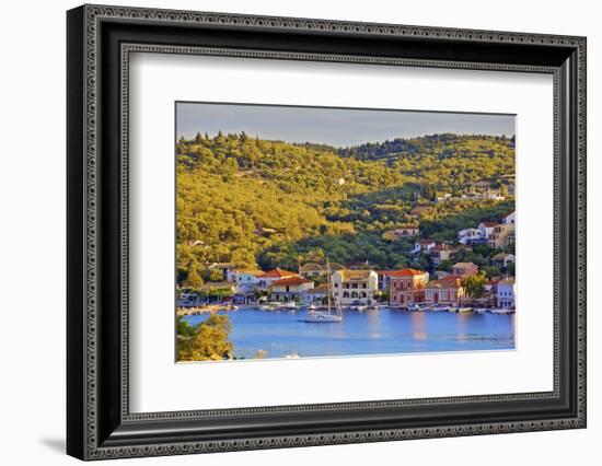 Gaios Harbour, Paxos, the Ionian Islands, Greek Islands, Greece, Europe-Neil Farrin-Framed Photographic Print