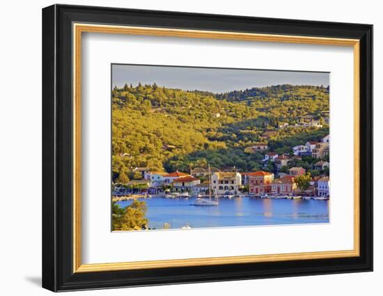 Gaios Harbour, Paxos, the Ionian Islands, Greek Islands, Greece, Europe-Neil Farrin-Framed Photographic Print