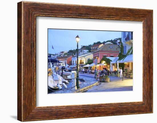 Gaios Harbour, Paxos, the Ionian Islands, Greek Islands, Greece, Europe-Neil Farrin-Framed Photographic Print