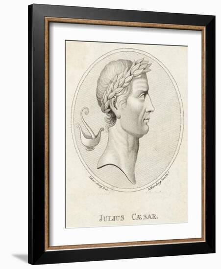 Gaius Julius Caesar Roman Emperor-Sophie Harding-Framed Photographic Print
