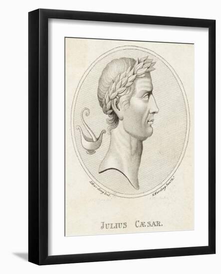 Gaius Julius Caesar Roman Emperor-Sophie Harding-Framed Photographic Print