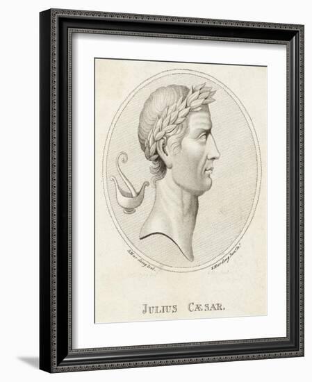 Gaius Julius Caesar Roman Emperor-Sophie Harding-Framed Photographic Print