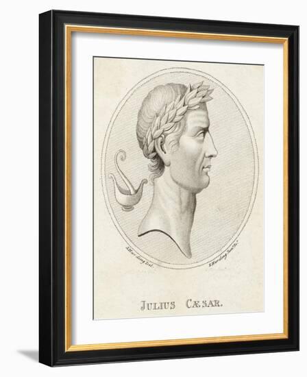 Gaius Julius Caesar Roman Emperor-Sophie Harding-Framed Photographic Print