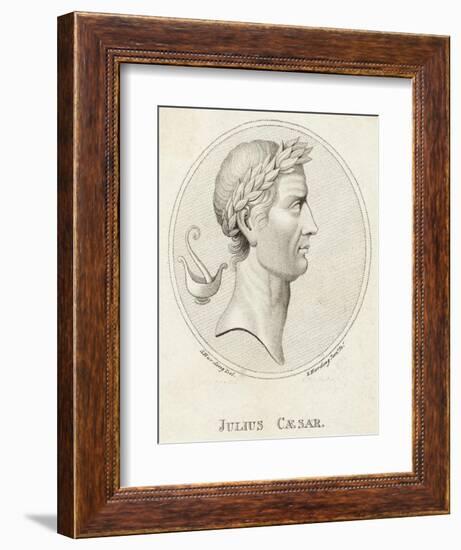 Gaius Julius Caesar Roman Emperor-Sophie Harding-Framed Photographic Print