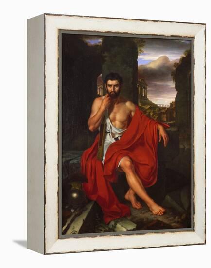 Gaius Marius Amid the Ruins of Carthage, 1807-John Vanderlyn-Framed Premier Image Canvas