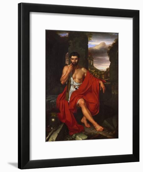 Gaius Marius Amid the Ruins of Carthage, 1807-John Vanderlyn-Framed Giclee Print