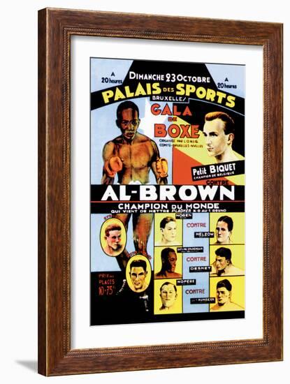 Gala of Boxing, Palace of Sport-null-Framed Art Print