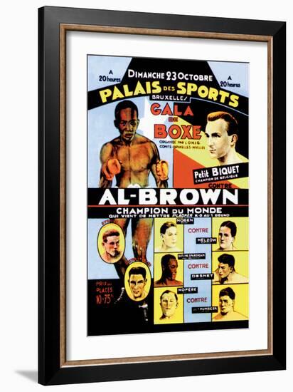 Gala of Boxing, Palace of Sport-null-Framed Art Print