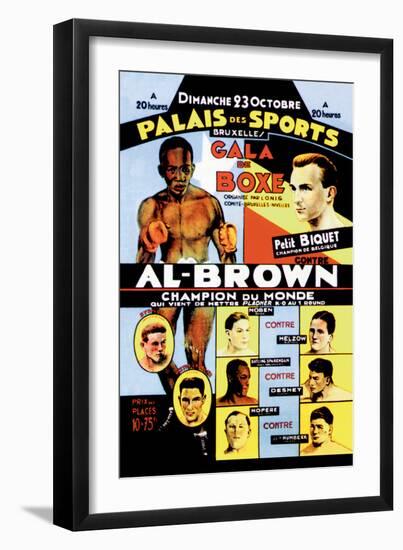 Gala of Boxing, Palace of Sport-null-Framed Art Print