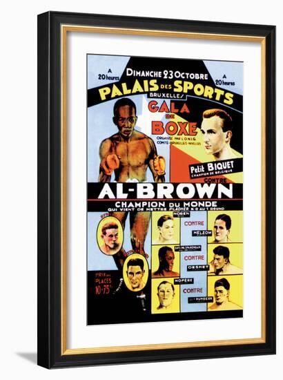 Gala of Boxing, Palace of Sport-null-Framed Art Print