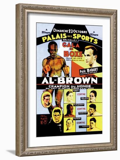 Gala of Boxing, Palace of Sport-null-Framed Art Print