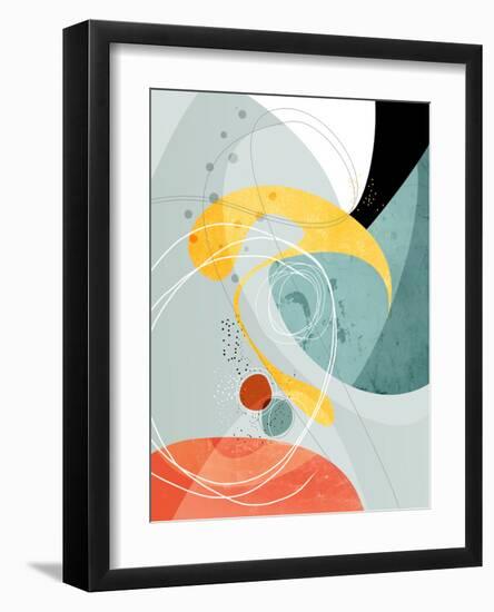 Galactic 02 - Crossings-Ishita Banerjee-Framed Art Print